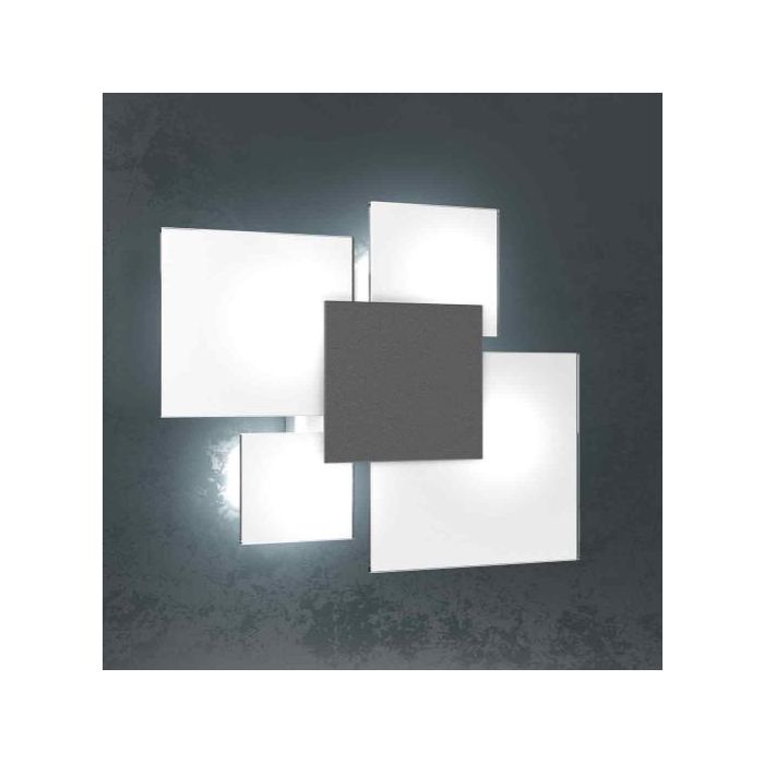 CONEX illuminazione Plafoniera led da esterno quadrata Tallin